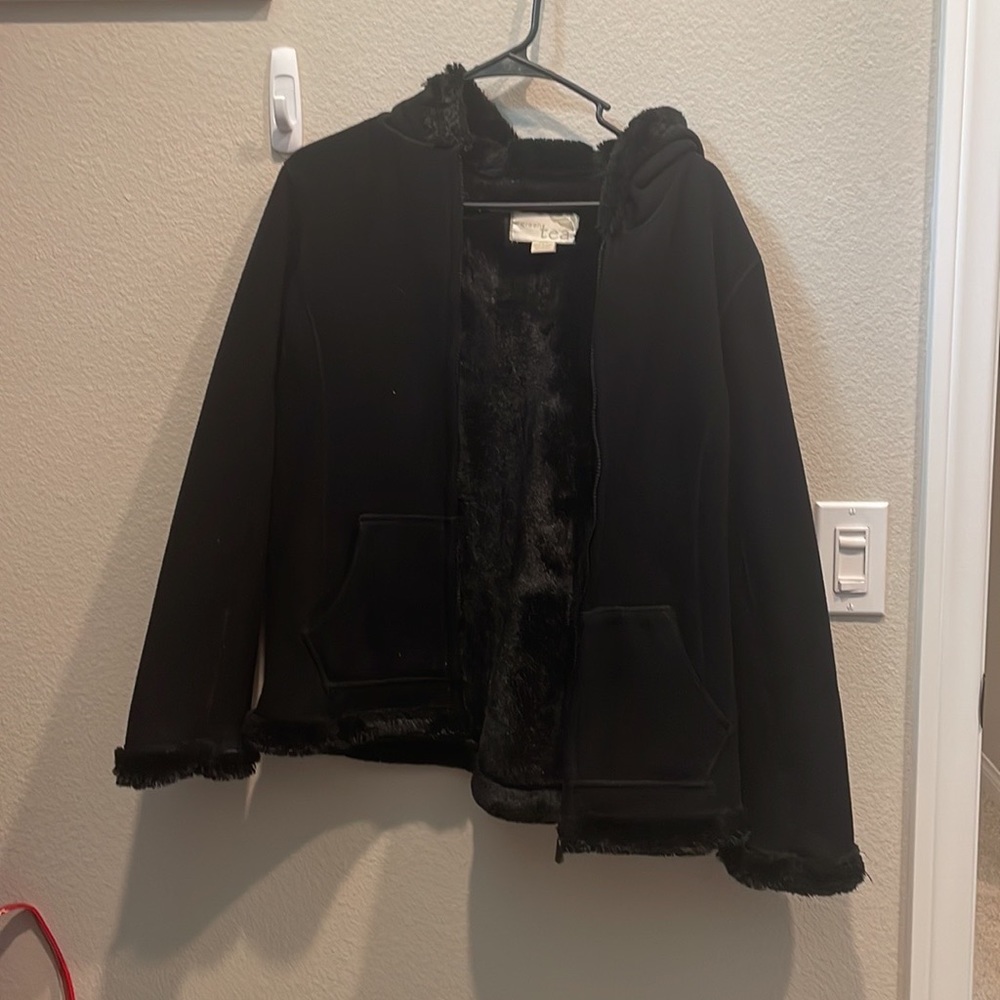 Black coat